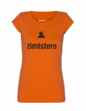 Zimtstern Logostack TSW Damen T-Shirt Tangerine Größe S