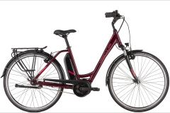Hercules Lyon F7 Bosch Active 400Wh 28 Zoll Shiny Red